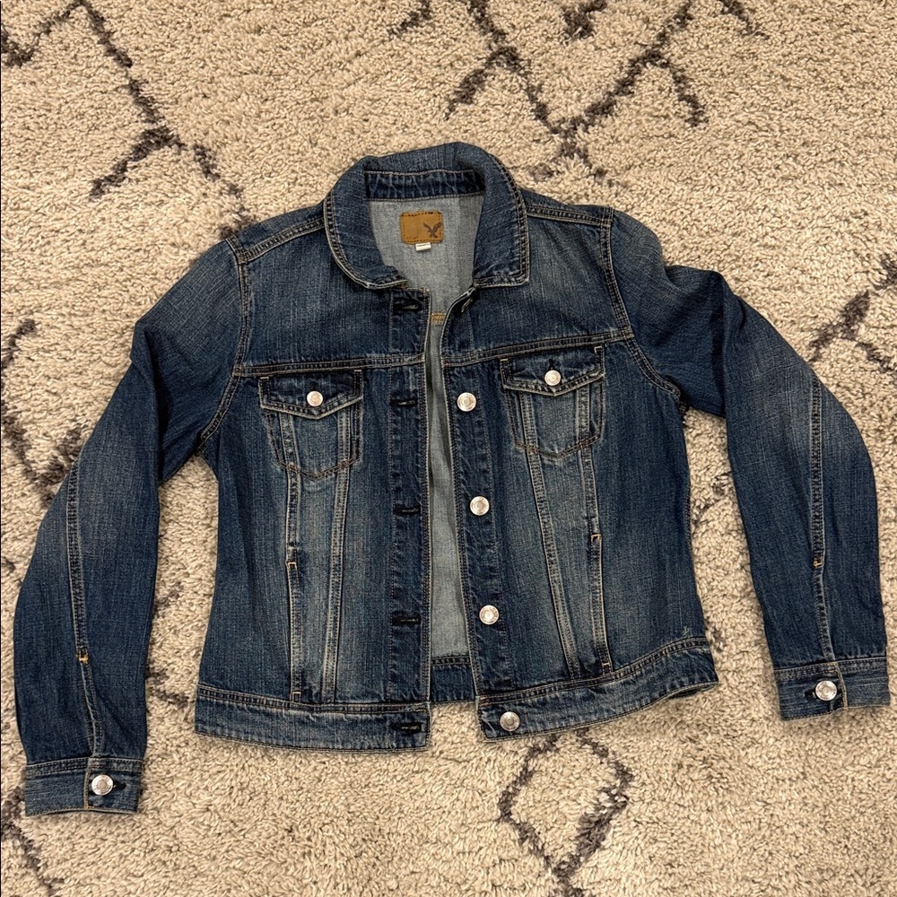 American Eagle Outfitters Blue Jean Jacket